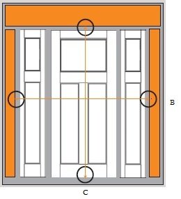 Am I measuring the rough opening correctly? : r/Carpentry