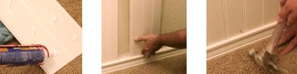 Step 2: Plank Wall Panels