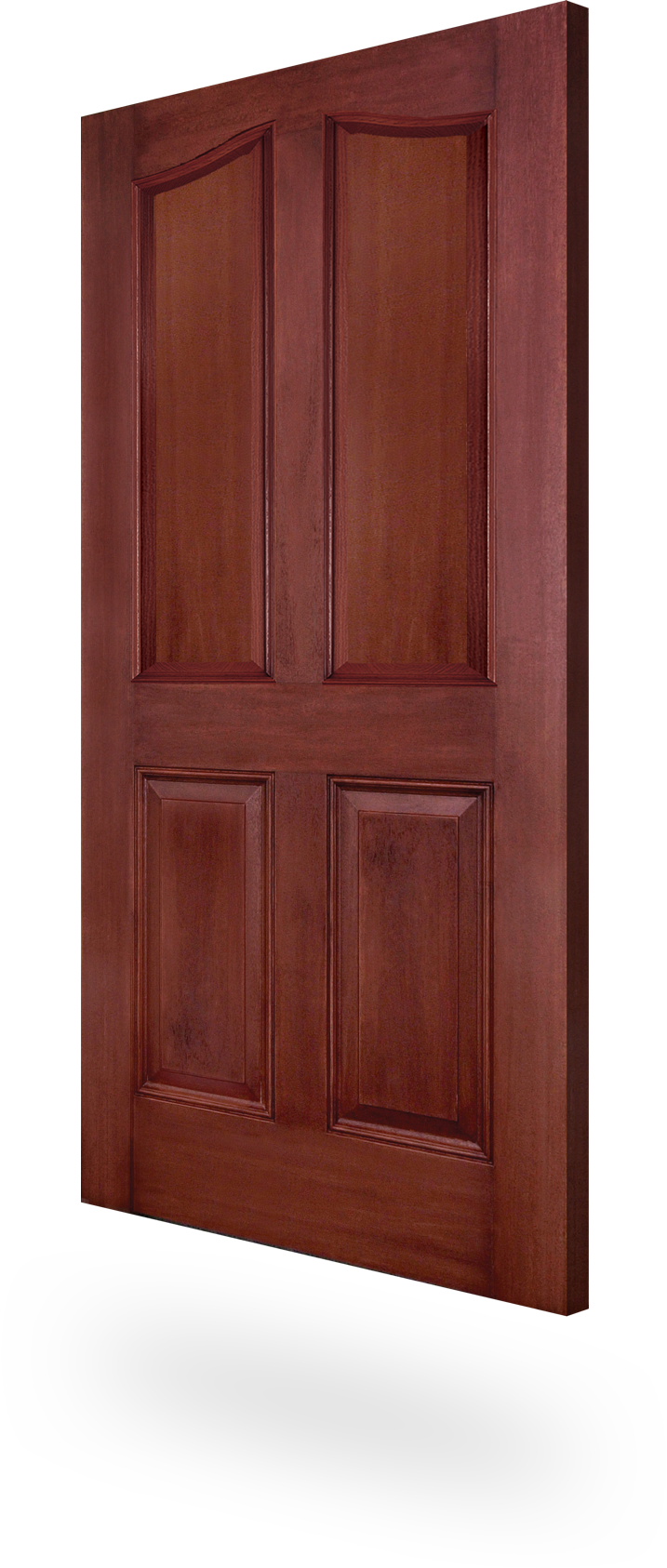 Fibergl Doors Mahogany Series