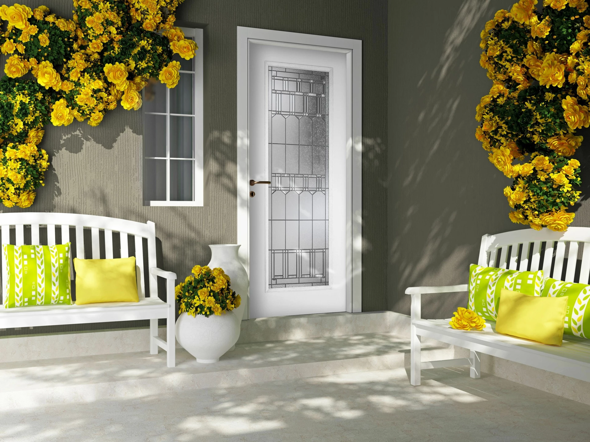 How Fiberglass Doors Increase Your Front Door Curb Appeal