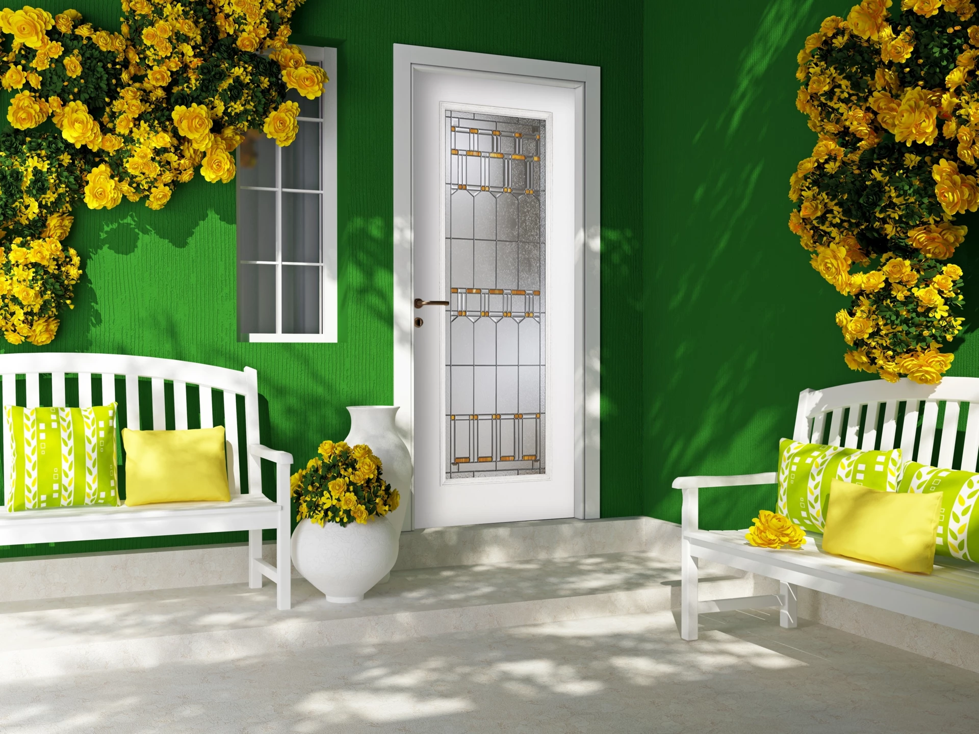 4 Front Door Privacy Ideas for Extra Security