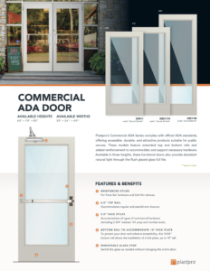 Commercial ADA Doors Flyer