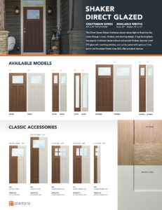 Direct Glazed Shaker Craftsman