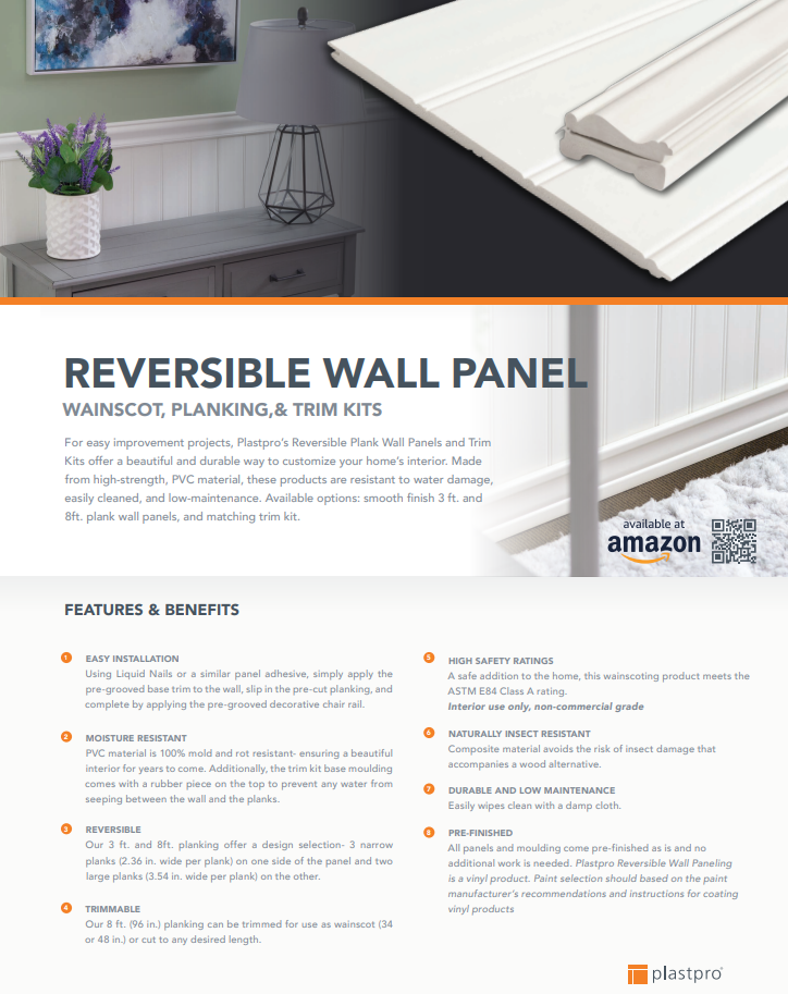 Reversible Wall Panel Flyer