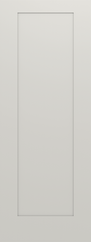 Fire Rated Smooth One Panel Shaker Door