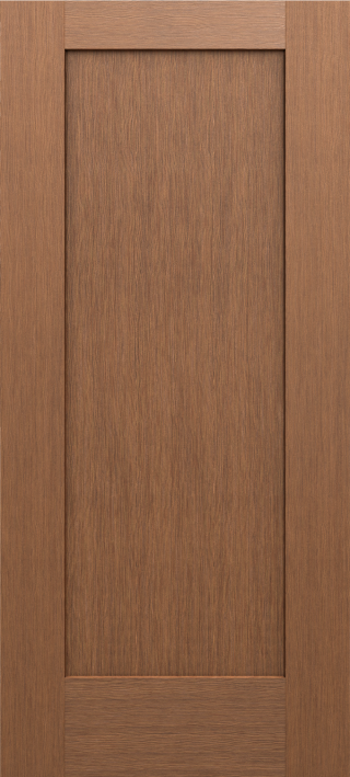 Fir One Panel Shaker Door
