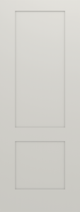 Smooth Two Panel Shaker Door