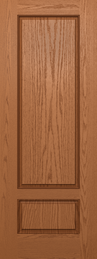 HVHZ Oak 3/4 Two Panel Door