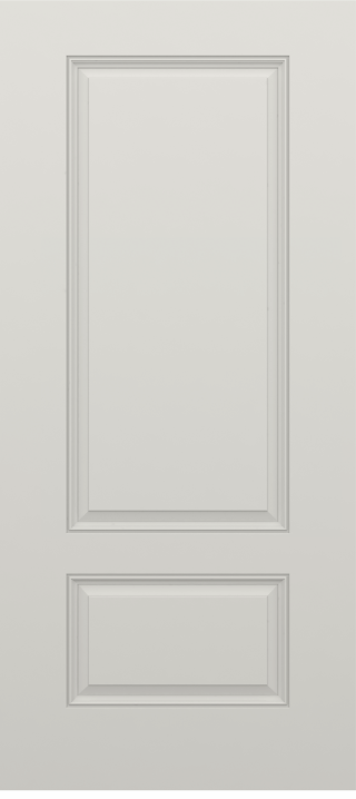 HVHZ Smooth 3/4 Two Panel Door