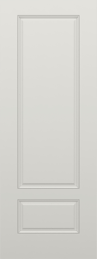 HVHZ Brushed 3/4 Two Panel Door