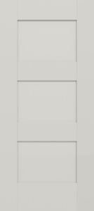 Fire Rated Smooth Three Panel Stack Shaker Door