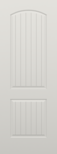 Smooth Cottage Two Panel Door