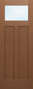 Fir Direct Glazed Shaker Craftsman Door