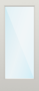 Smooth Flush Glazed Full Lite Door