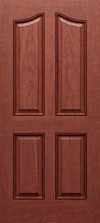 Four Panel Eyebrow Door