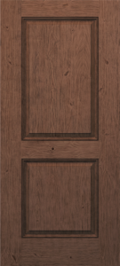 Knotty Alder Two Panel Door