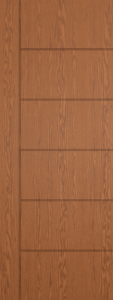 Modern Oak Napoli Door