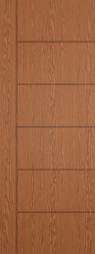 Modern Oak Napoli Door