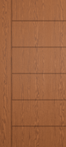 Modern Oak Napoli Door