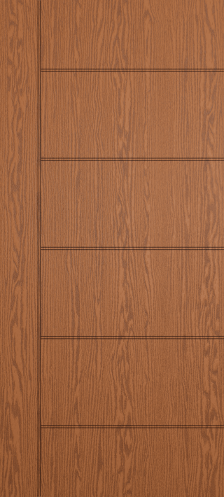 Modern Oak Napoli Door