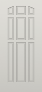 Smooth Nine Panel Door
