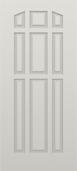 Smooth Nine Panel Door