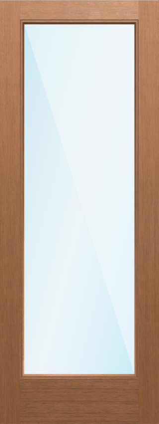 Nova 45 Fir Full Lite Direct Glazed Door