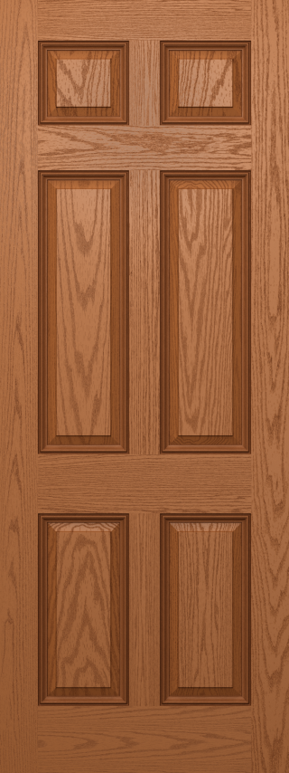 Oak Six Panel Door