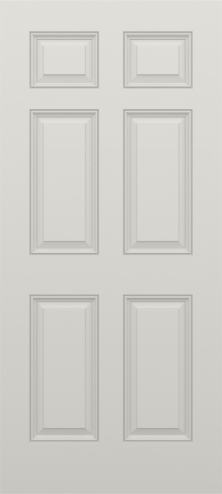 Fire Rated Smooth Six Panel Door