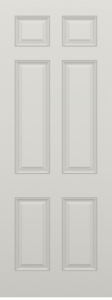 Smooth Six Panel Door
