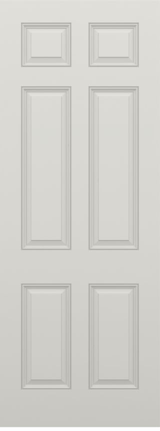 HVHZ Smooth Six Panel Door
