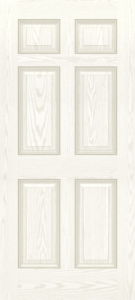 White Oak Six Panel Door