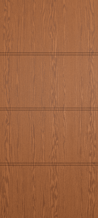 Modern Oak South Beach Door