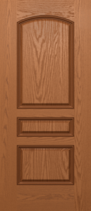 Oak Three Panel Door