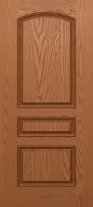 Oak Three Panel Door
