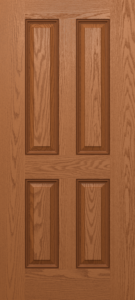 Oak True Four Panel Door