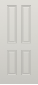 Smooth True Four Panel Door