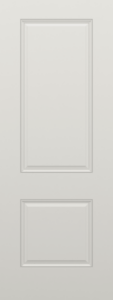 Brushed Two Panel Door