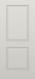 Brushed Two Panel Door