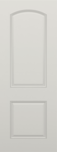 Smooth Two Panel Door