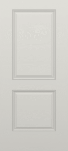 Smooth Two Panel Door