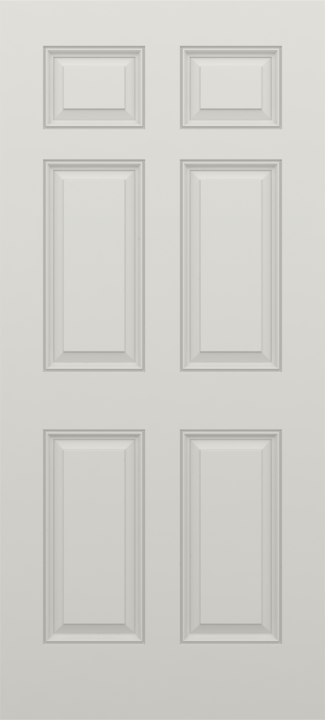 Fire Rated Brushed Six Panel Door