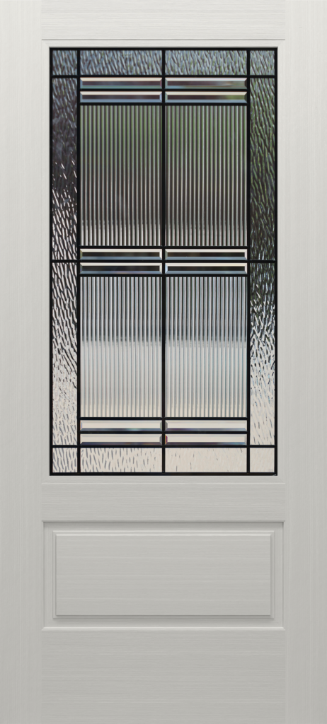 Nova 90 3/4 Lite Landcaster Direct Glazed Deco Glass