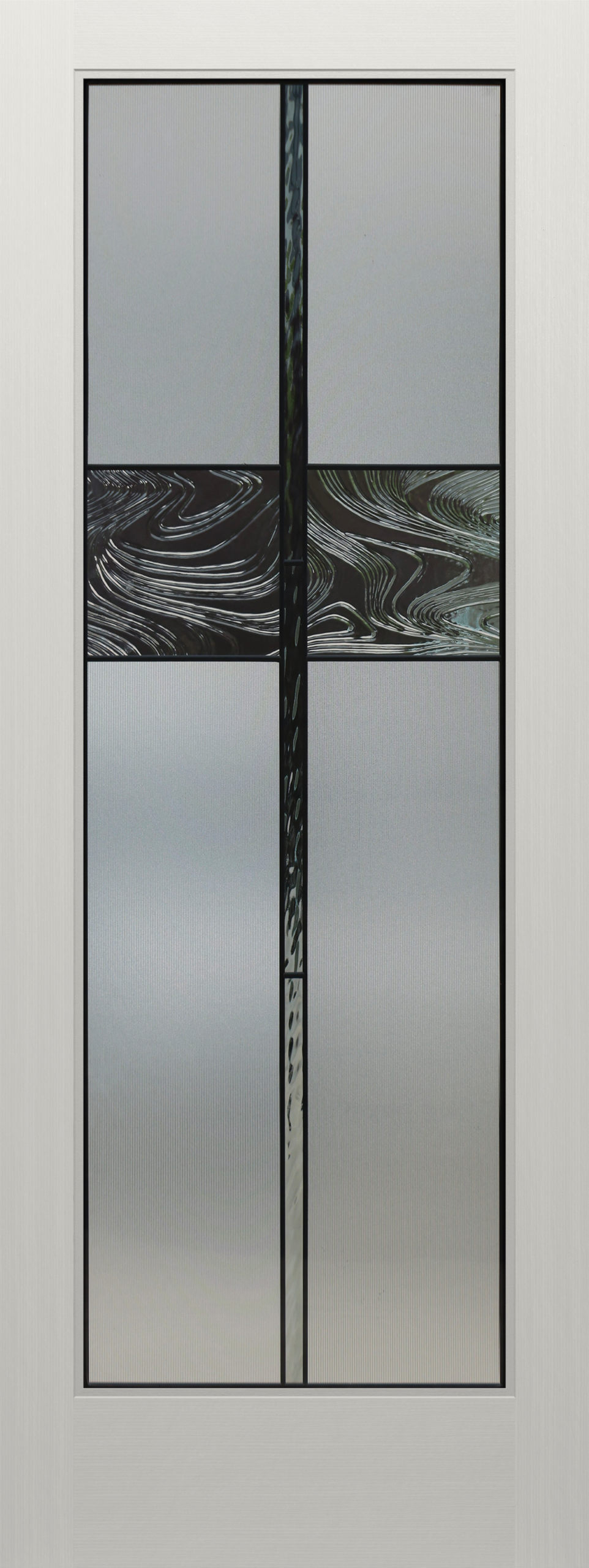 Nova 90 Full Lite Chapelle Direct Glazed Deco Glass