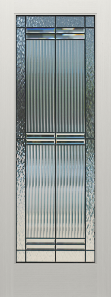 Nova 90 Full Lite Landcaster Direct Glazed Deco Glass