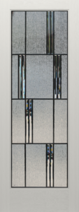 Nova 90 Full Lite Sonata Direct Glazed Deco Glass