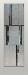 Nova 90 Full Lite Sonata Direct Glazed Deco Glass