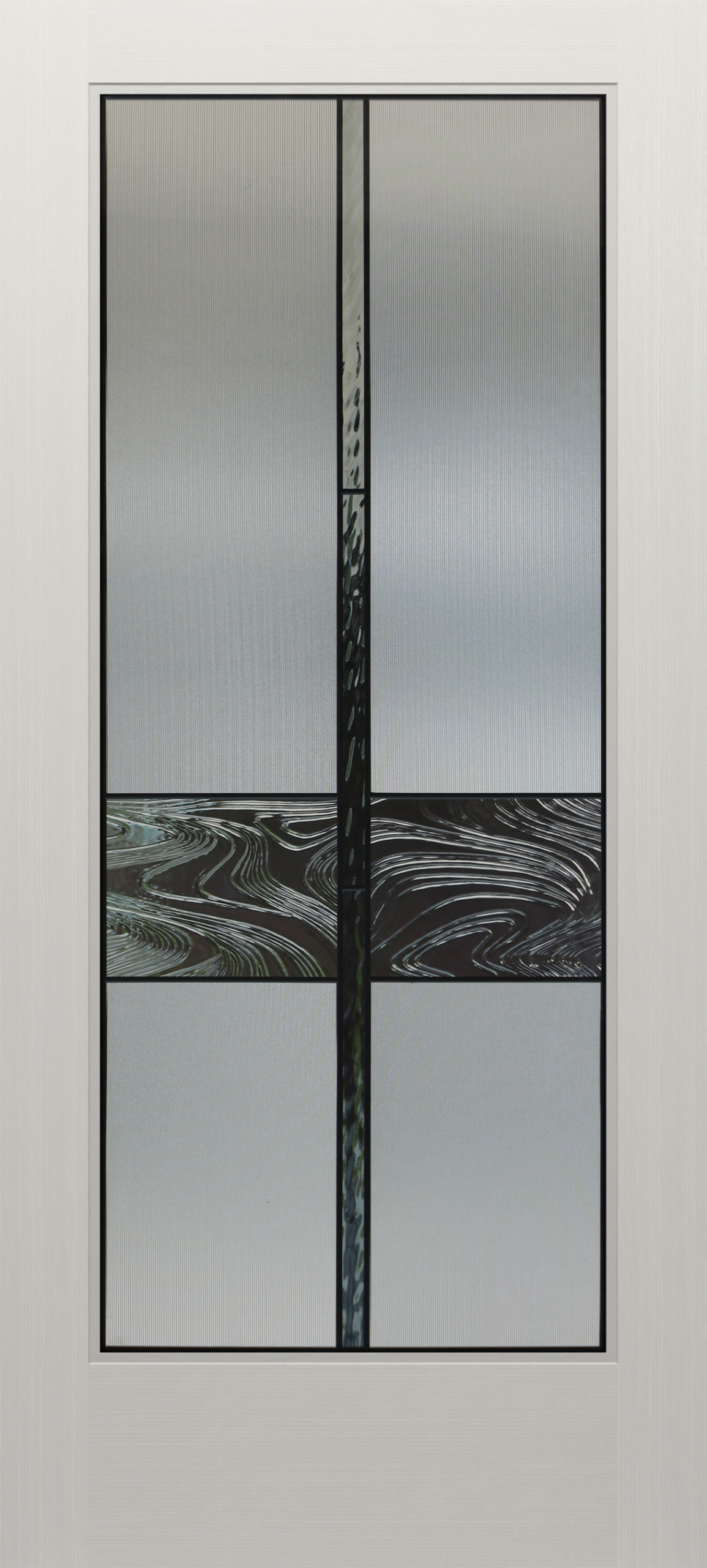 Nova 90 Full Lite Chapelle Direct Glazed Deco Glass
