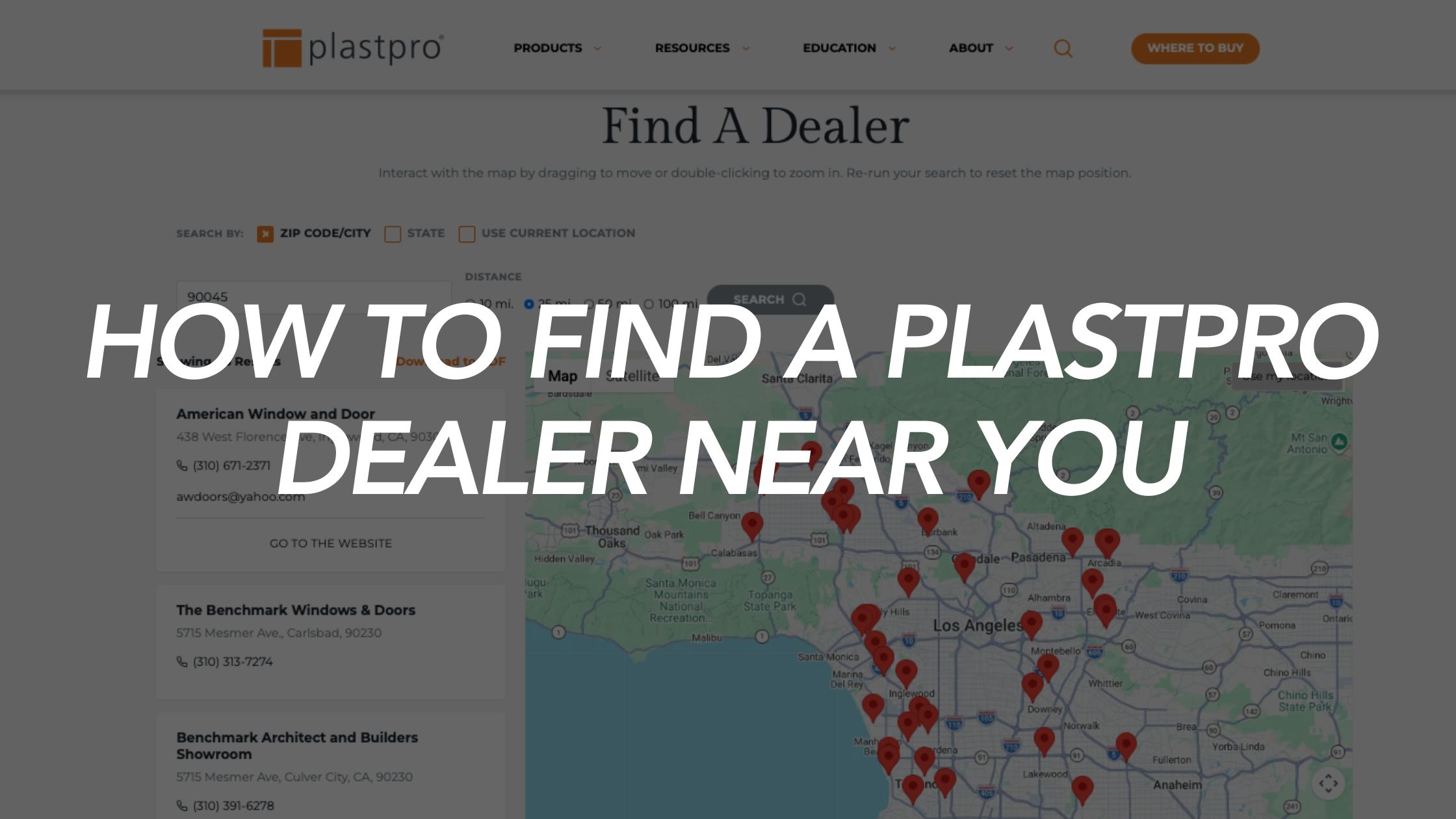 How to Find a Plastpro Dealer Near You