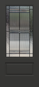 ONYX 3/4 Lite Landcaster Direct Glazed Deco Glass